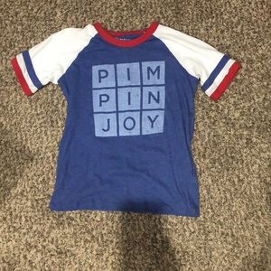 Pimpin Joy youth xl patriotic shirt